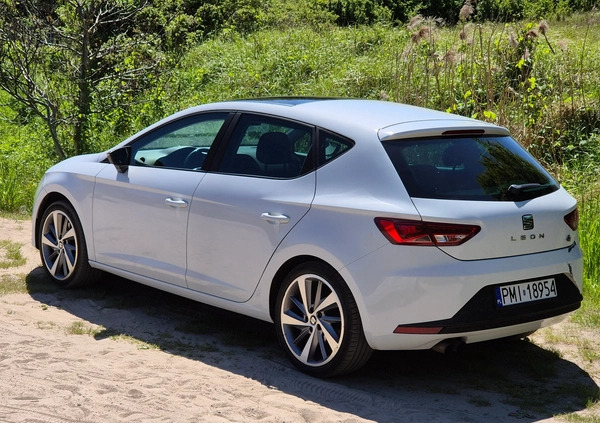 Seat Leon cena 38900 przebieg: 192200, rok produkcji 2013 z Międzychód małe 191